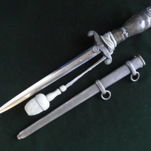 Unique Owl Hilt Army Dagger w/Portepee (#28752)